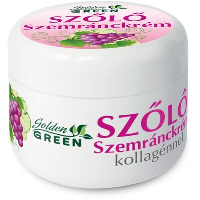 Golden Green szőlő szemránckrém kollagénnel 30 ml