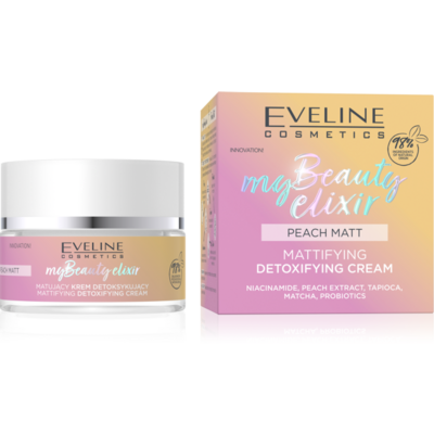 Eveline my beauty elixir mattító, detoxikáló arckrém 50 ml