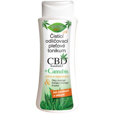 Bione cbd+cannabis arctisztító sminklemosó tonik 255 ml