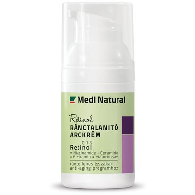 Medinatural retinol ránctalanító arckrém 30 ml