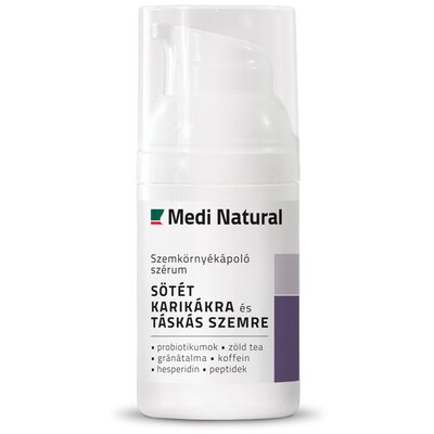 Medinatural szemkörnyékápoló szérum sötét karikákra és táskás szemre 30 ml