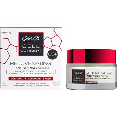 Helia-D cell concept 65+ bőrfiatalító+ránctalanító krém nappali 50 ml