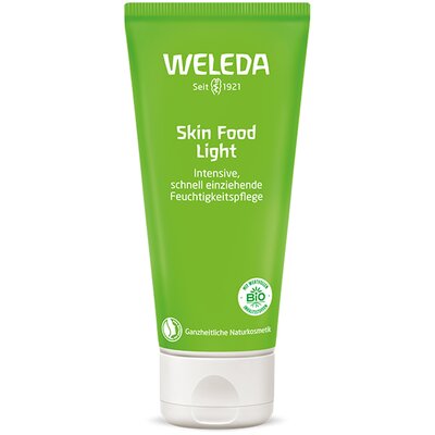 Weleda skin food light gyorsan beszívódó, intenzív hidratáló bőrápoló krém arcra és testre, száraz bőrre 75 ml