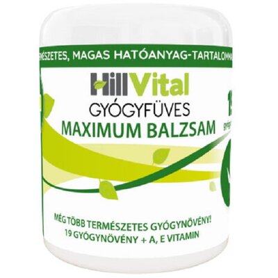 Hillvital gyógyfüves maximum balzsam 250 ml