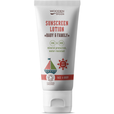 Wooden Spoon bio naptej és testápoló spf 50 100 ml