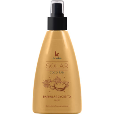 Dr.kelen solar coco tan barnulás gyorsító spray 150 ml