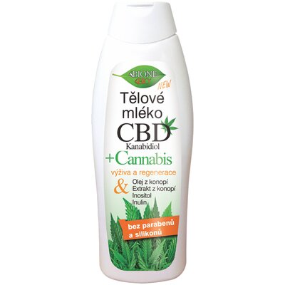 Bione cbd+cannabis testápoló 500 ml