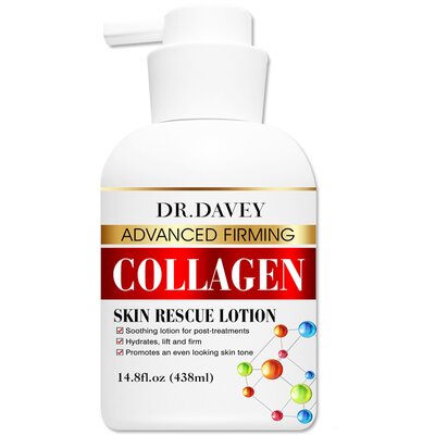 Dr. Davey lifting pumpás kollagénes bőrfeszesítő testápoló 438 ml