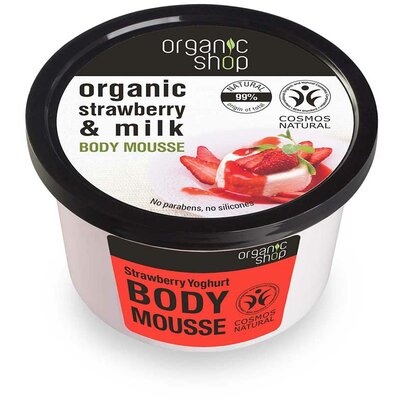 Organic Shop bio eper joghurt testápoló krém 250 ml