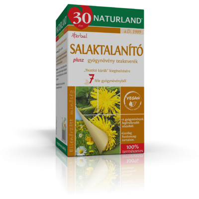 Naturland salaktalanító plusz teakeverék filteres 20x1,75g 35 g