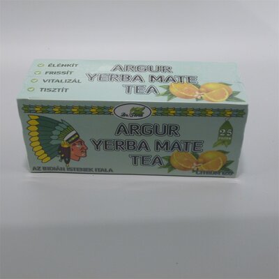 Dr.flóra argur yerba mate citrom tea 25x1,7g 43 g