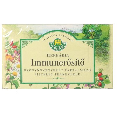 Herbária immunerősítő borítékolt filteres tea 20x1,5g 30 g