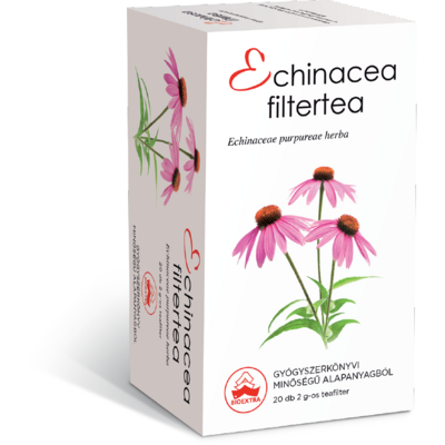 Bioextra echinacea tea 20x2g fehér 40 g