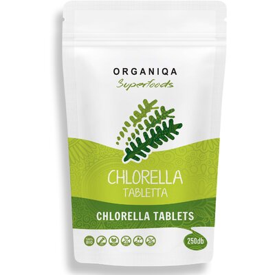 Organiqa bio chlorella tabletta 250 db