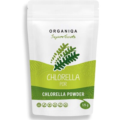 Organiqa bio chlorella por 100% nyers 125 g