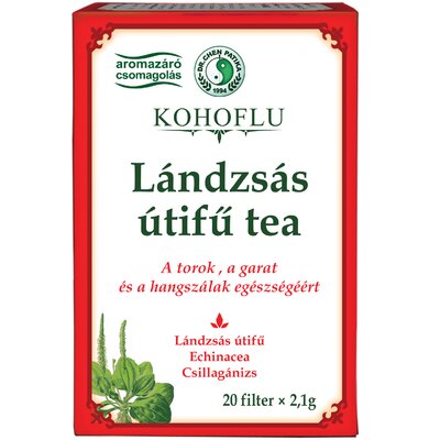 Dr.chen kohoflu lándzsás útifű teakeverék 20x2,1g