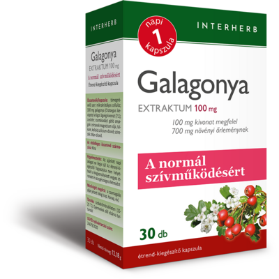 Interherb napi1 galagonya extraktum 30 db