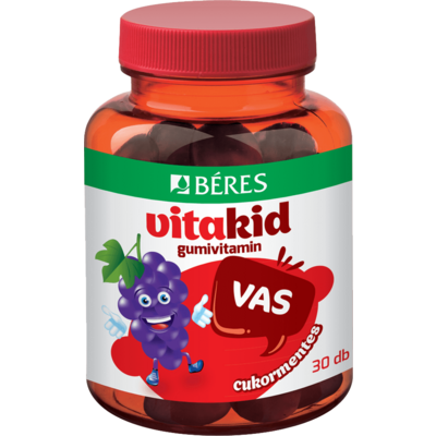 Béres vitakid vas gumivitamin 30 db