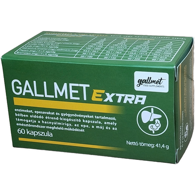 Gallmet extra kapszula 60 db