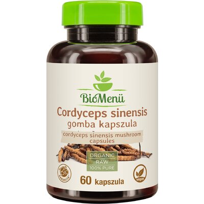 BioMenü bio cordyceps sinensis gomba kapszula 60 db