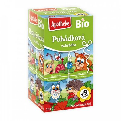 Apotheke tündérmese bio tea gyermekeknek, lándzsás útifű tea csipkebogyóval és homoktövissel 20x1,5g