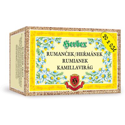 Herbex kamillavirág tea 20x2,5g 50 g