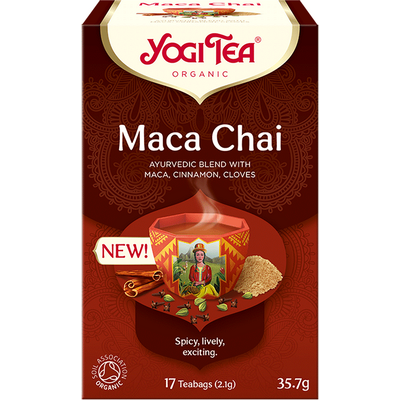 Yogi bio tea maca chai 17x2,1g 35,7 g