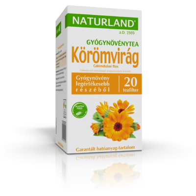 Naturland körömvirág tea filteres 20x0,8g 16 g