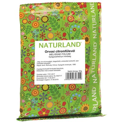 Naturland orvosi citromfű tea 50 g