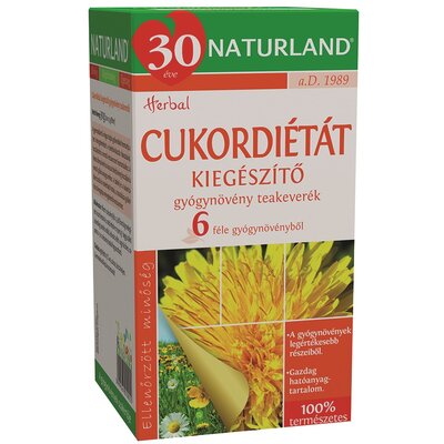 Naturland cukordiétát kiegészítő teakeverék 30 g