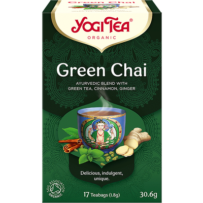 Yogi bio tea zöld chai 17x1,8g 31 g