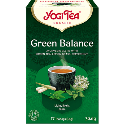 Yogi bio tea zöld egyensúly 17x1,8g 31 g