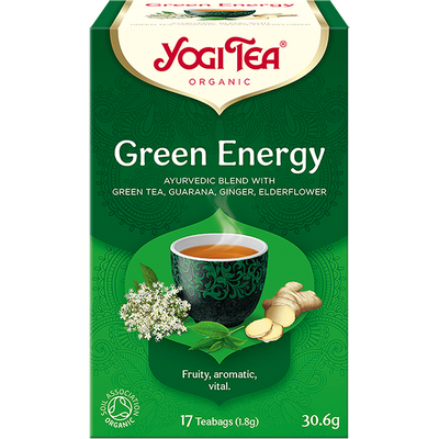 Yogi bio tea zöld energia 17x1,8g 31 g