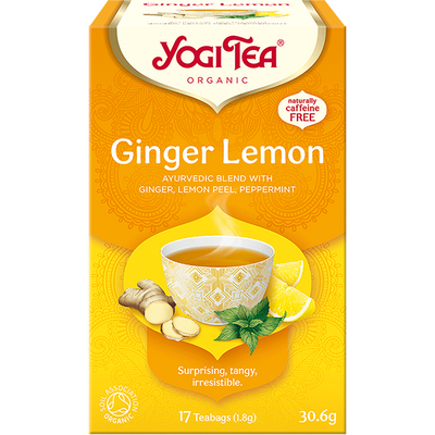 Yogi bio tea citromos gyömbér 17x1,8g 31 g