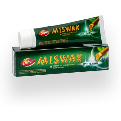 Dabur herbal miswak whitening fehérítő fogkrém 100 ml