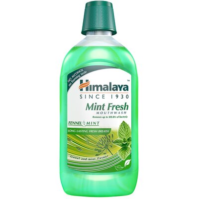 Himalaya mint fresh gyógynövényes frissítő szájvíz 450 ml