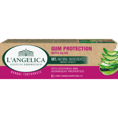 Langelica herbal fogkrém gum protection aloe vera 75 ml