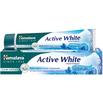 Himalaya active white fogkrém fogfehérítő gél 75 ml