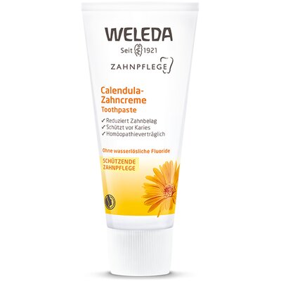 Weleda calendula gyógynövényes mentol mentes fogkrém 75 ml