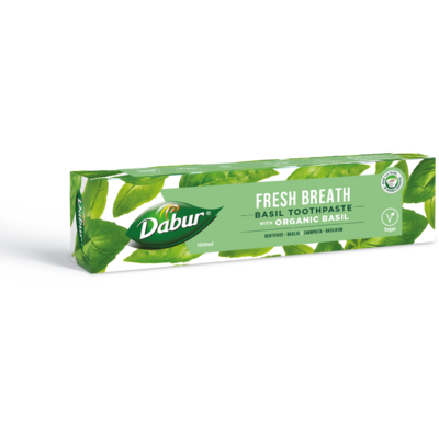 Dabur herbal bazsalikomos fogkrém organikus összetevővel 100 ml