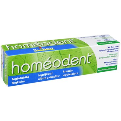 Homeodent fogfehérítő fogkrém klorofill 75 ml