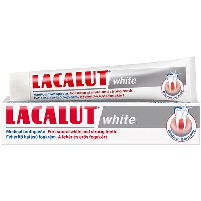 Lacalut fogkrém white 75 ml