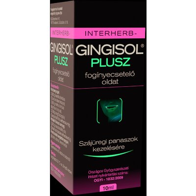 Interherb gingisol plusz fogínyecsetelő oldat 10 ml