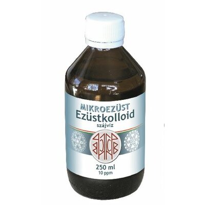 Mikroezüst ezüstkolloid szájvíz 250 ml