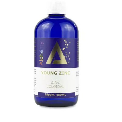 Pure Alchemy cink kolloid young zinc 25ppm 480 ml