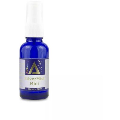 Pure Alchemy silver mist mini, ezüstkolloid spray 10ppm 30 ml