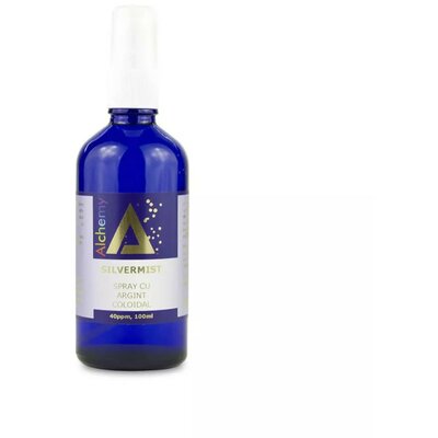 Pure Alchemy silver mist, ezüstkolloid spray 40ppm 100 ml