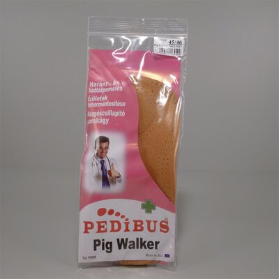 Pedibus talpbetét bőr pig walker 45/46 3/4 1 db