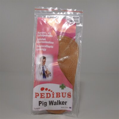 Pedibus talpbetét bőr pig walker 43/44 3/4 1 db