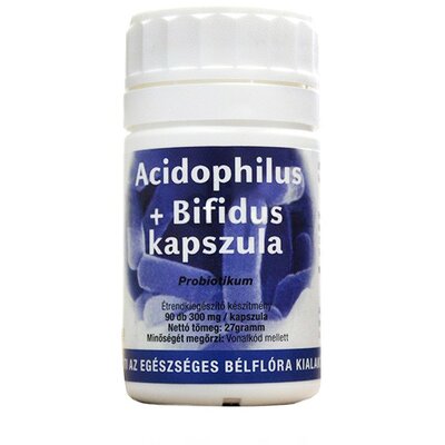 Egészségfarm acidophilus+bifidus kapszula 90 db